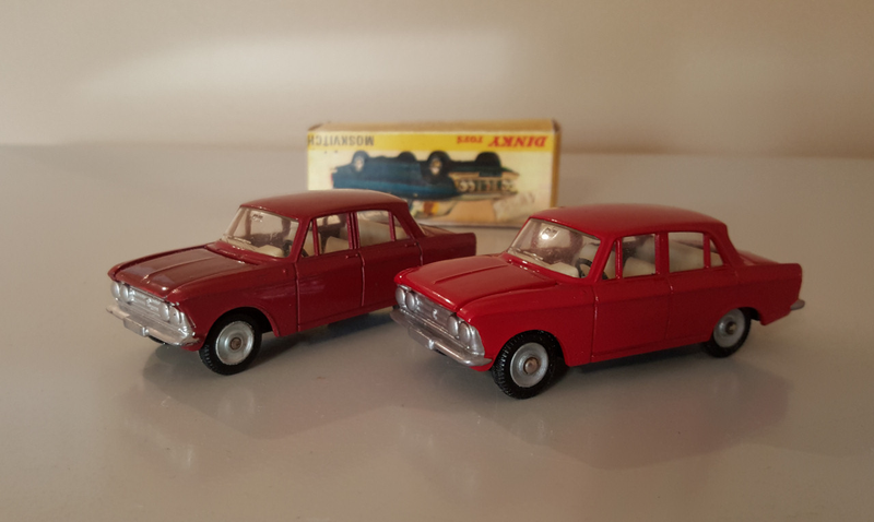 Illustration for article titled Dinky Moskvitch restoration